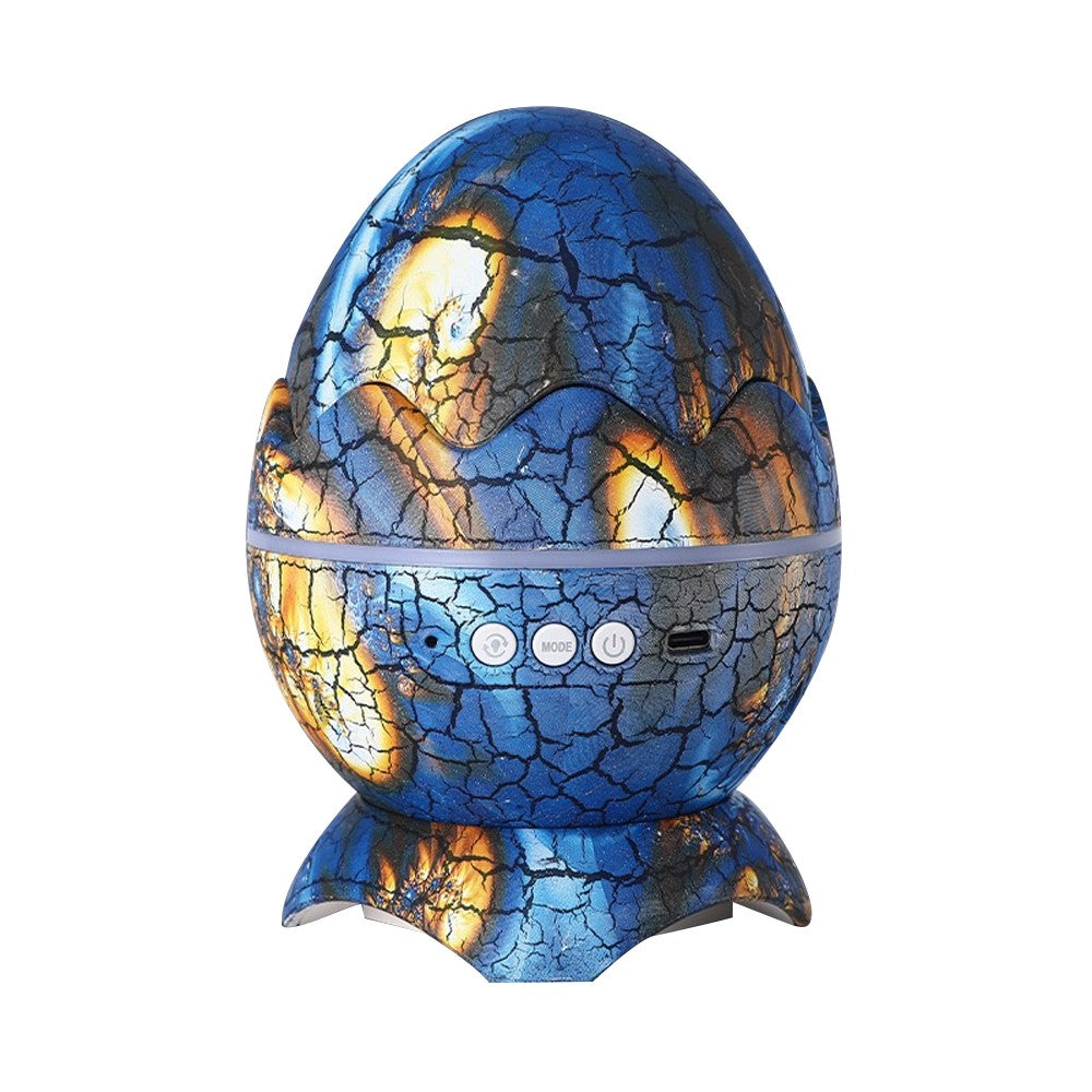 Dinosaur Egg Galaxy Star Projector Starry Light with Bluetooth Speaker Navy