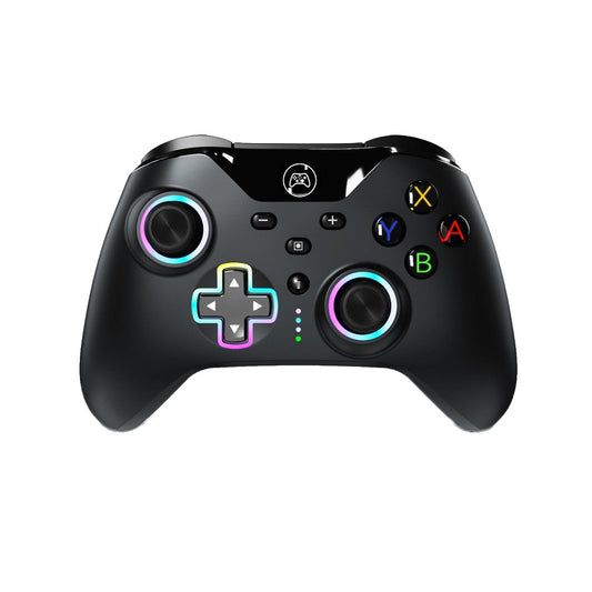 Wireless Bluetooth Game Controller RGB Lighting Programmable Remote for Nintendo Switch Lite/OLED Black