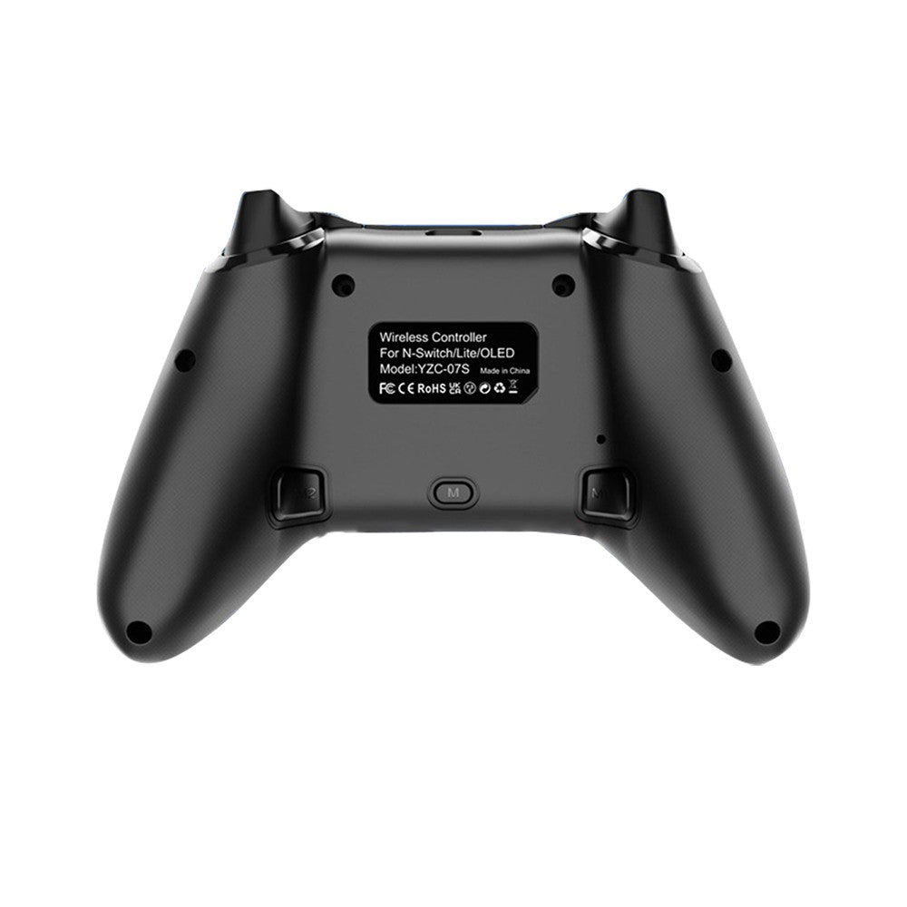 Wireless Bluetooth Game Controller RGB Lighting Programmable Remote for Nintendo Switch Lite/OLED Black