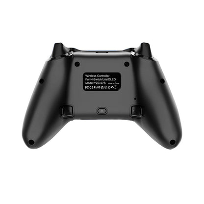 Wireless Bluetooth Game Controller RGB Lighting Programmable Remote for Nintendo Switch Lite/OLED Black