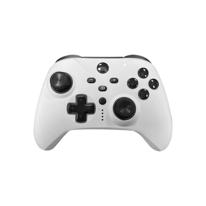 Wireless Bluetooth Game Controller RGB Lighting Programmable Remote for Nintendo Switch Lite/OLED White