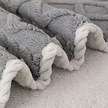 Water Resistant Pet Blanket Couch Sofa Furniture Protective Cover Pet Dog Cat Throw Blanket Grey
