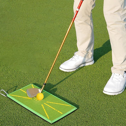 Golf Training Mat Set Golf Swing Detection Batting Hitting Mat Golf Training Aid