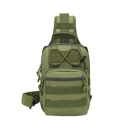 Outdoor Sport Chest Bag Sling Shoulder Bag for Men Green