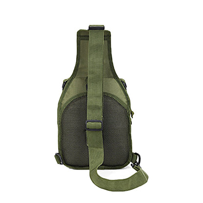 Outdoor Sport Chest Bag Sling Shoulder Bag for Men Green