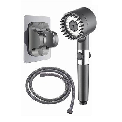 3 Modes High Pressure Shower Head Set Handheld Showerhead with Hose and Bracket