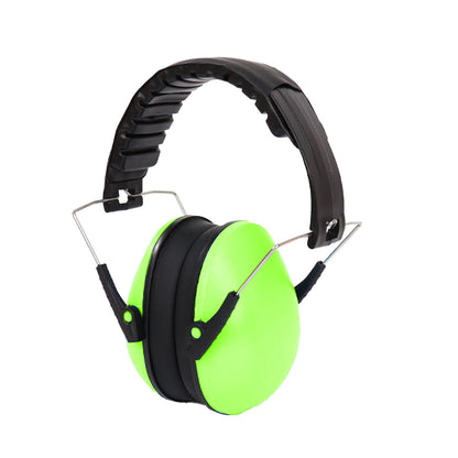 Noise Cancelling Earmuffs for Kids Hearing Protection Safety Headphone Green