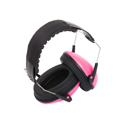 Noise Cancelling Earmuffs for Kids Hearing Protection Safety Headphone Pink