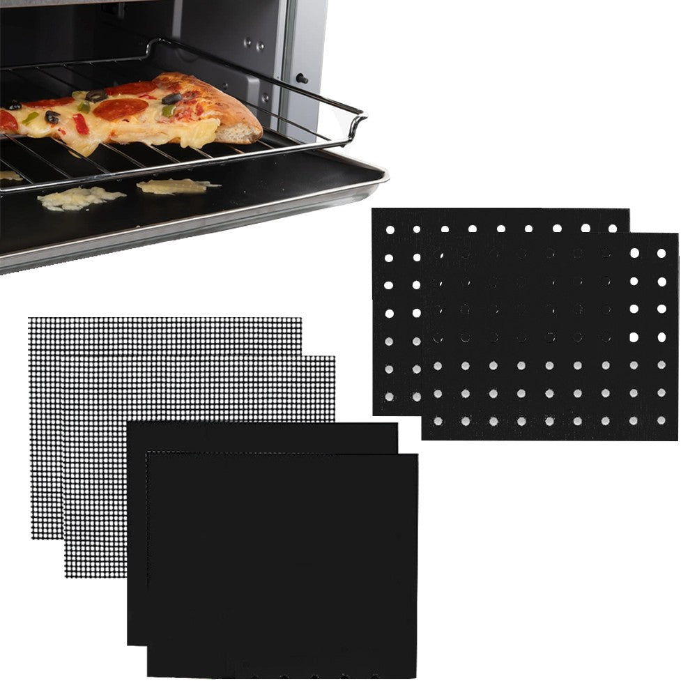 6Pcs Non-Stick BBQ Mat Reusable Liners for Toaster Oven Air Fryer