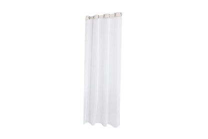 4 Piece Water Resistant White Outdoor Sheer Curtains