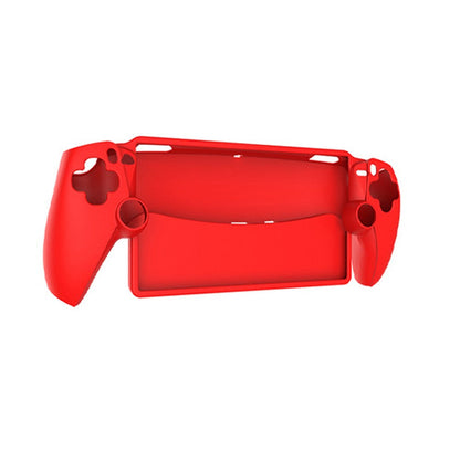 Silicone Protective Case for Playstation 5 Portal Full Protection Grip Cover Case Protector Red
