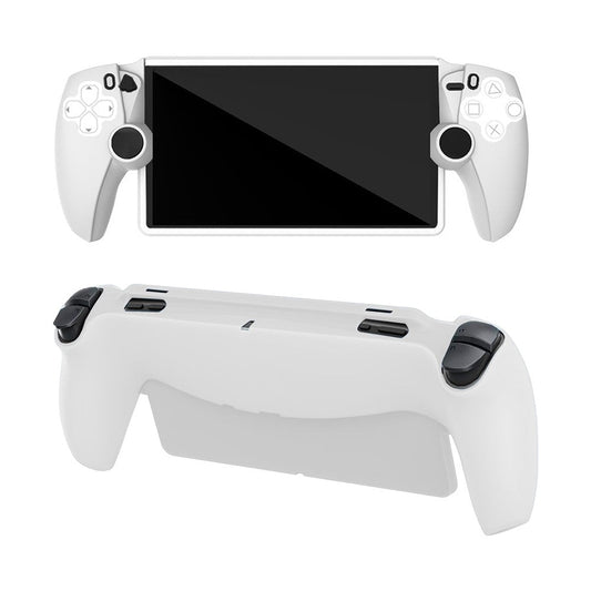 Silicone Protective Case for Playstation 5 Portal Full Protection Grip Cover Case Protector White