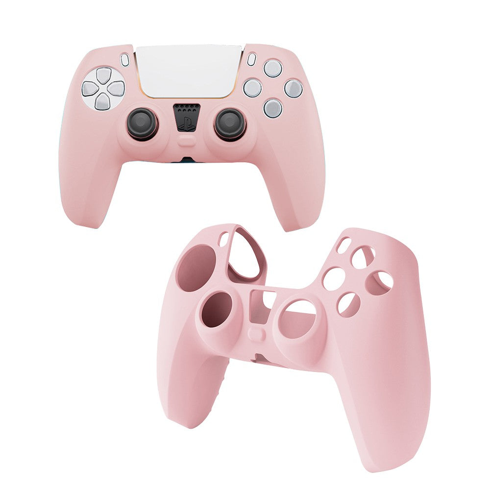 For SONY PlayStation PS5 Controller Protective Case Silicone Cover Case Pink