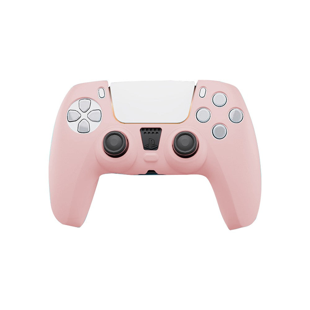 For SONY PlayStation PS5 Controller Protective Case Silicone Cover Case Pink