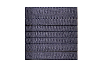 7 Piece Self Adhesive Stair Non-Slip Mat Carpet - Black