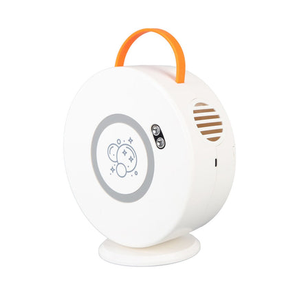 Portable Bubble Maker Electric Bubbles Machine Toy Outdoor Birthday Party Supplies White