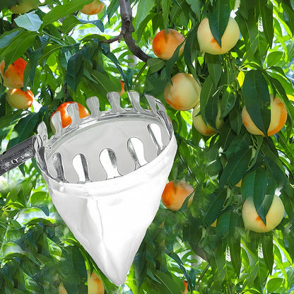 Fruit Picker with Basket Fruit Detachable Picking Tool for Apple Lemon