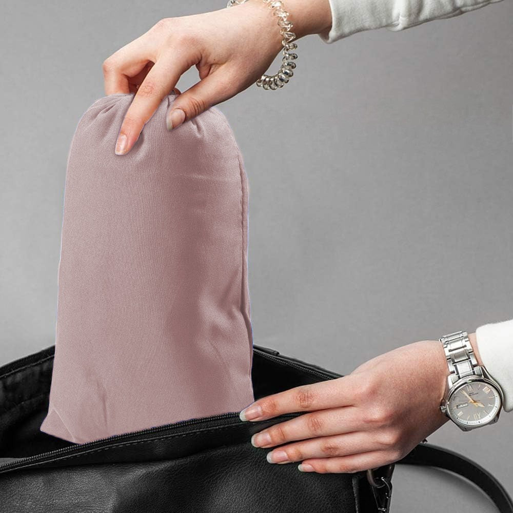 Portable Sleeping Sack Sheets Compact Camping Sheets for Adults Traveling Hotel Sleeping Bag Liner Brown