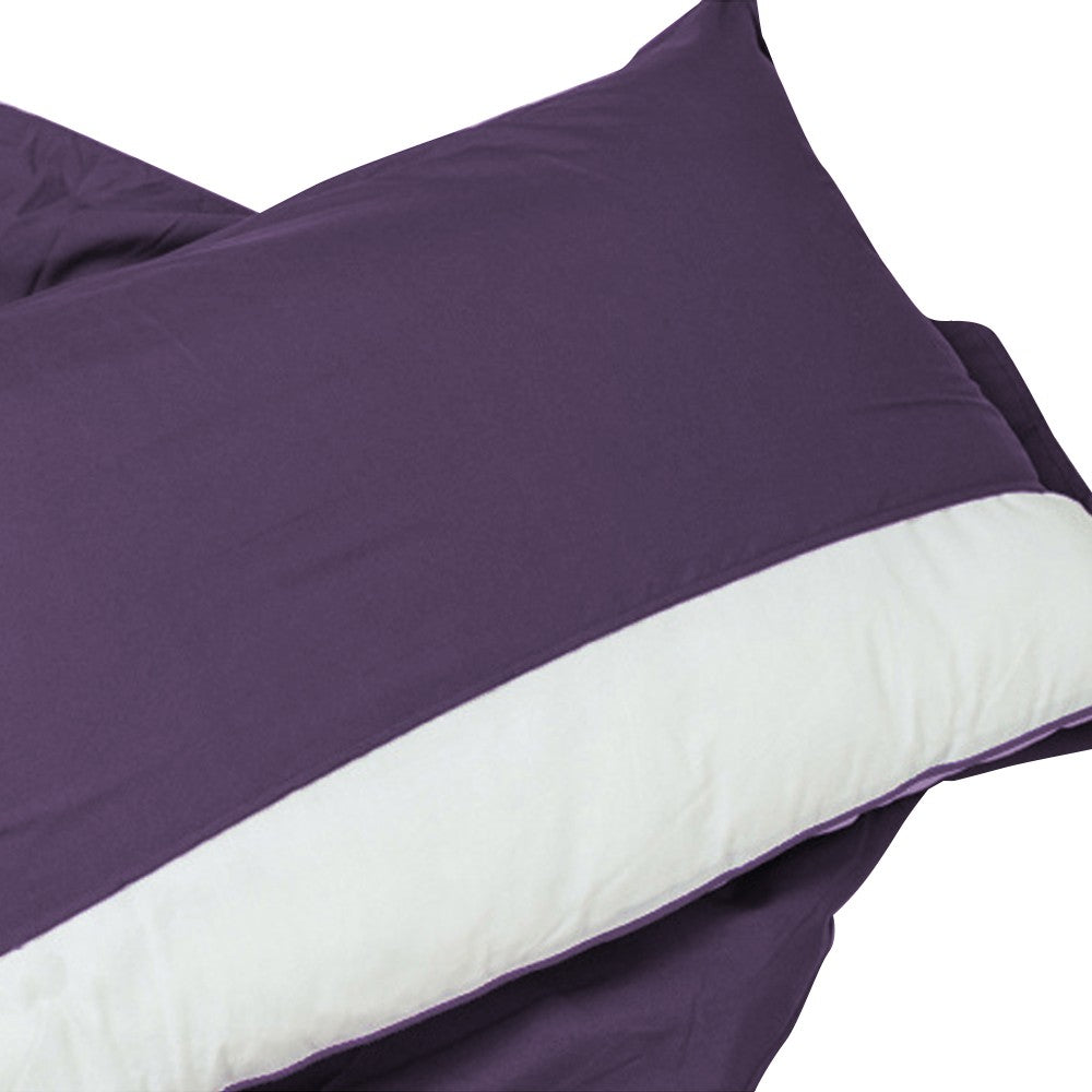 Portable Sleeping Sack Sheets Compact Camping Sheets for Adults Traveling Hotel Sleeping Bag Liner Purple