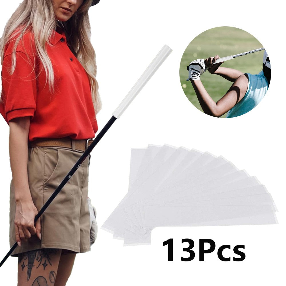 13 Pieces Golf Grip Tapes Double Sided Adhesive Strips for Regripping Golf Clubs
