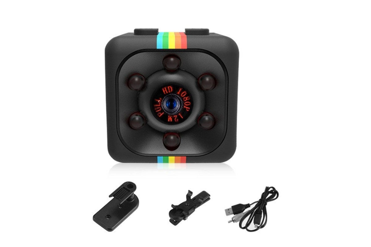 1080P HD Indoor Digital Camera with Night Vision Home Security Portable Outdoor Recording