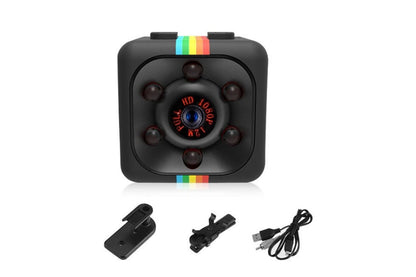 1080P HD Indoor Digital Camera with Night Vision Home Security Portable Outdoor Recording