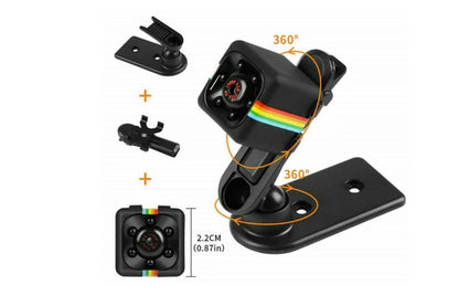 1080P HD Indoor Digital Camera with Night Vision Home Security Portable Outdoor Recording