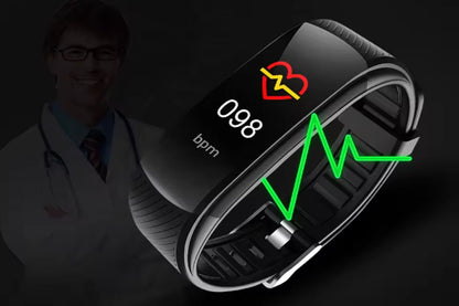 Fitness Watch Blood Oxygen Sleep Tracking with Activity Tracker and  Watch-Black