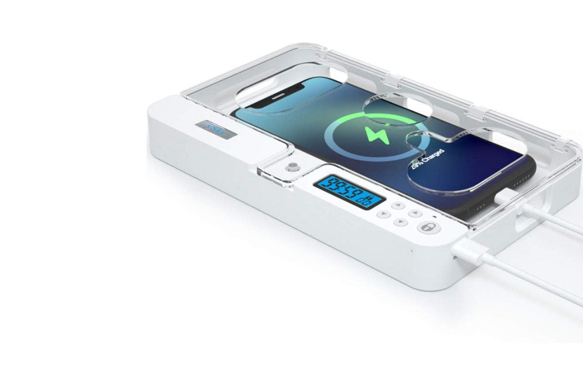 Portable Smart Auto Phone Timer Lock Box for iPhone and Android Phones Self-Control Timer Locker