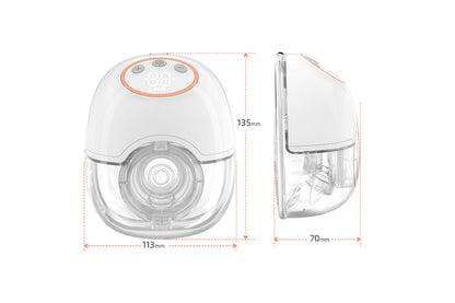 Electric Hands Free Breast Pump Portable and Low Noise for Feeding