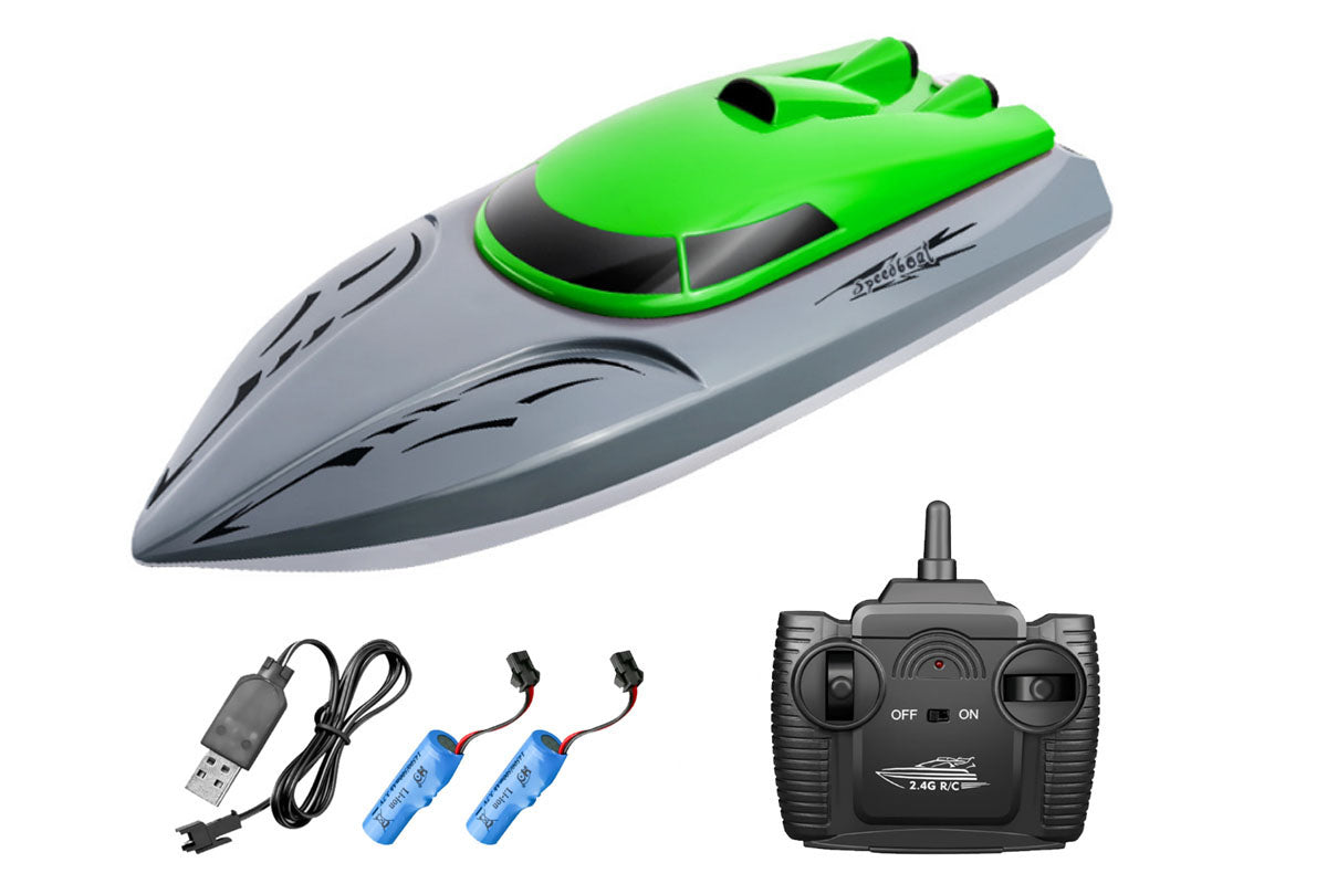2.4G Remote Control Boat High-Speed Racing Boat-Red