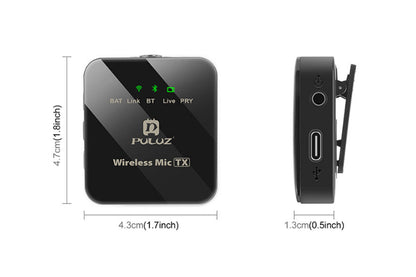 Wireless Lavalier Lapel Clip-on Microphone-Lightning