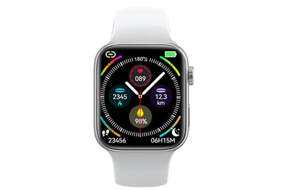 Sport Smart Watch Fitness Tracker Heart Rate Sleep Monitor Smartwatch-Silver