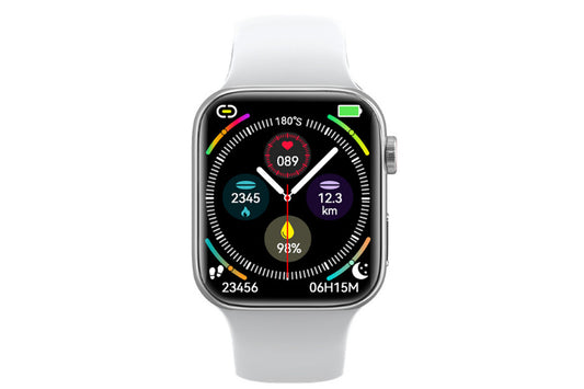 Sport Smart Watch Fitness Tracker Heart Rate Sleep Monitor Smartwatch-Silver