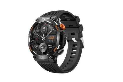 Waterproof Sports Bluetooth Watch with LED Flashlight Smartwatch Fitness Tracker Tactical Watch
