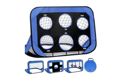 2 in 1 Soccer Goals for Backyard Soccer Training Equipment Soccer Game