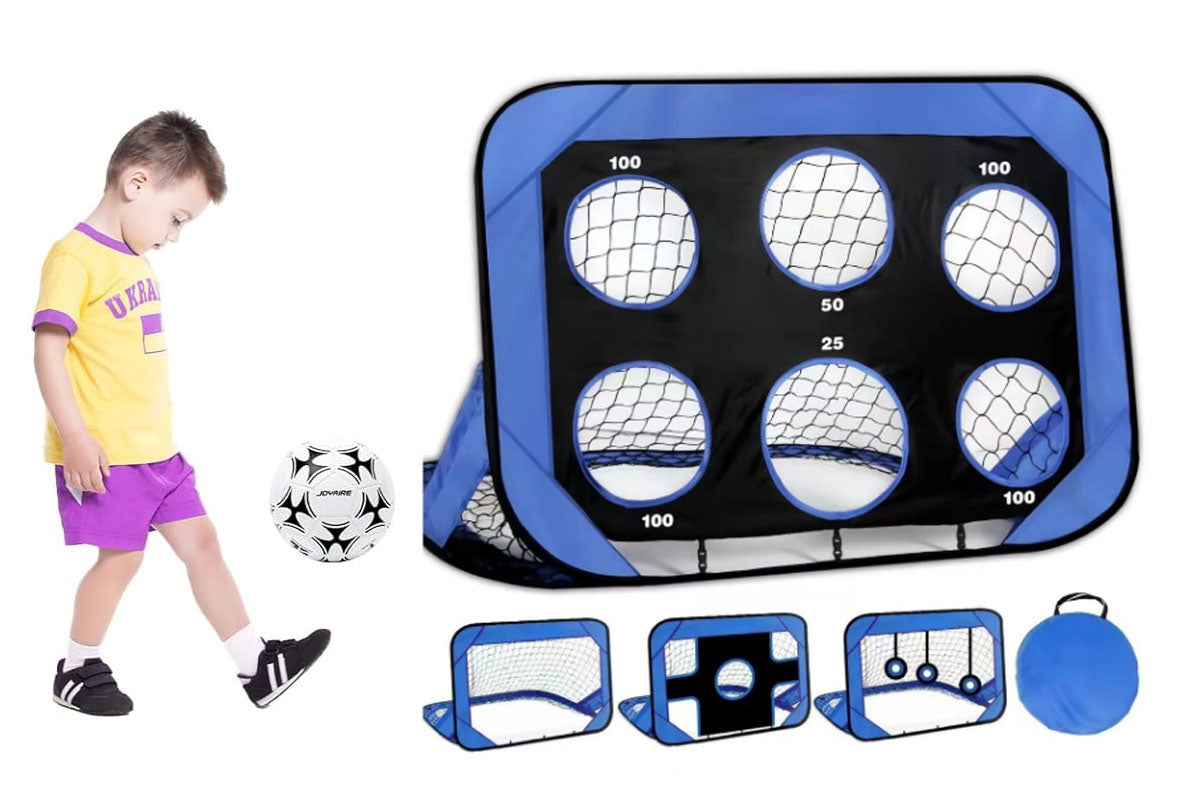 2 in 1 Soccer Goals for Backyard Soccer Training Equipment Soccer Game