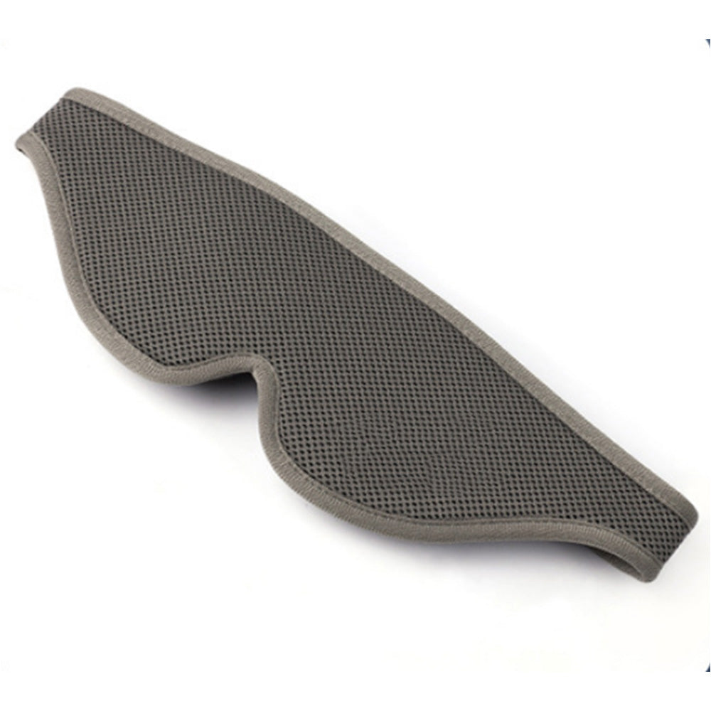 Light Blocking Sleep Eye Mask Adjustable Sleeping Mask for Travel Nap Dark Grey