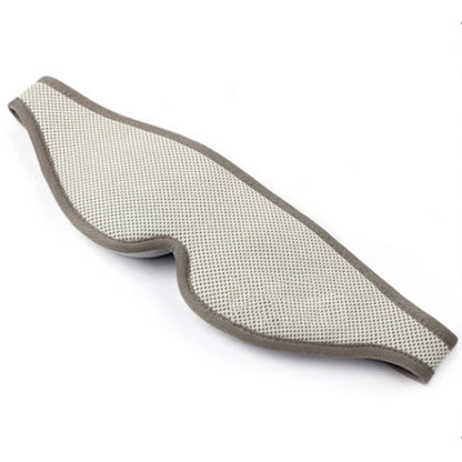 Light Blocking Sleep Eye Mask Adjustable Sleeping Mask for Travel Nap Light Grey
