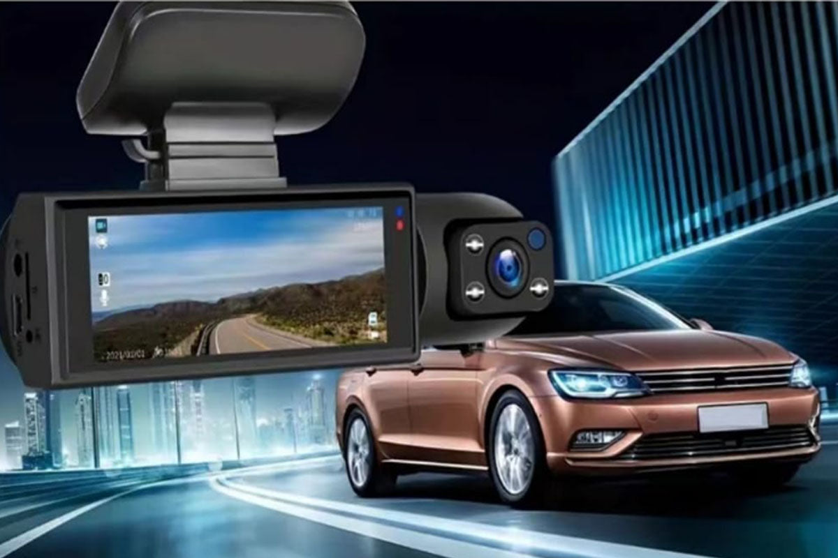 1080P Dual Camera Dash Cam for Cars Driving Recorder with Night Vision Car Camera with 32GB Card