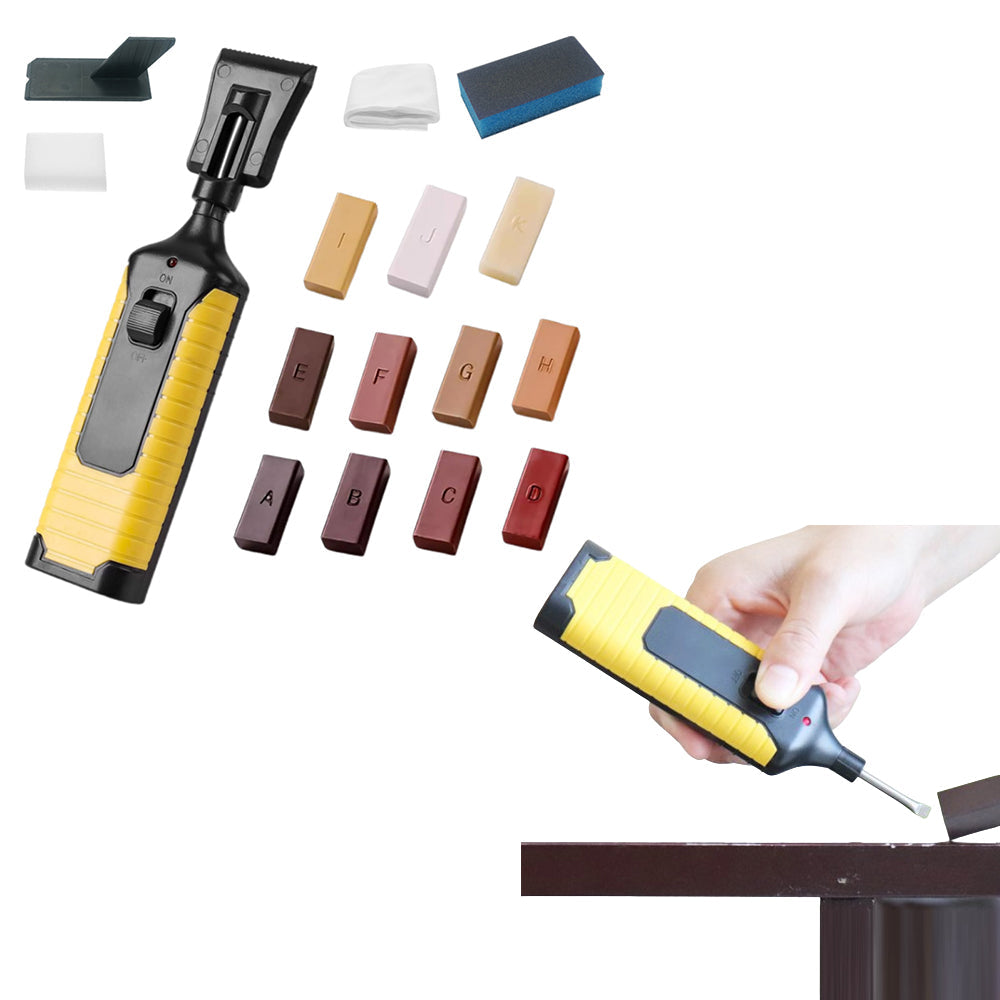 Hardwood Floor Repair Kit Wood Furniture Repair Tools for Scratches Cracks Holes