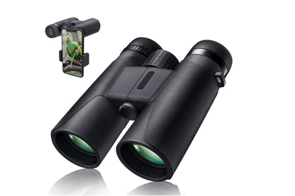 Bird Watching Binoculars with Smartphone Adapter