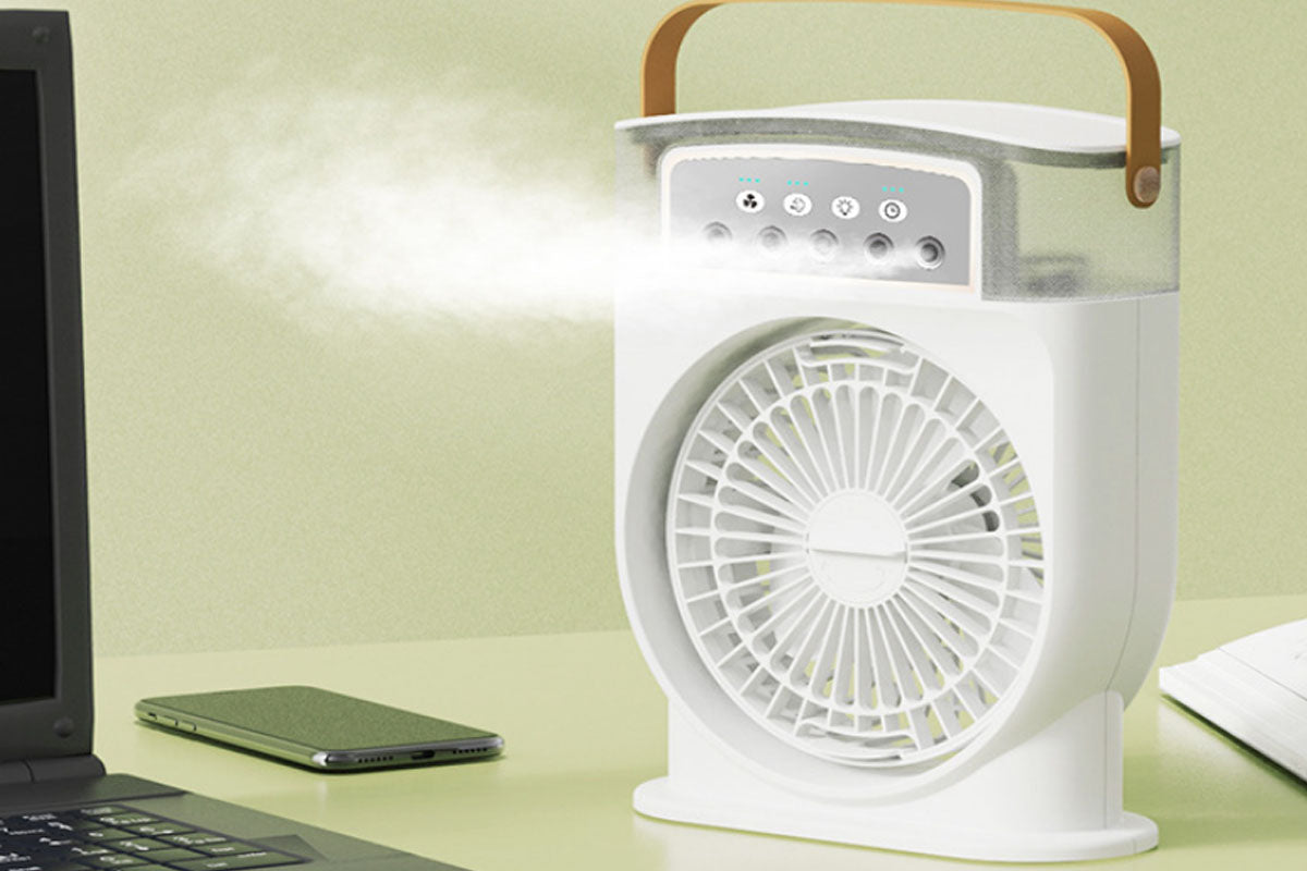 Personal Air Cooler Portable Air Conditioner Fan Cooling Fan Humidifier