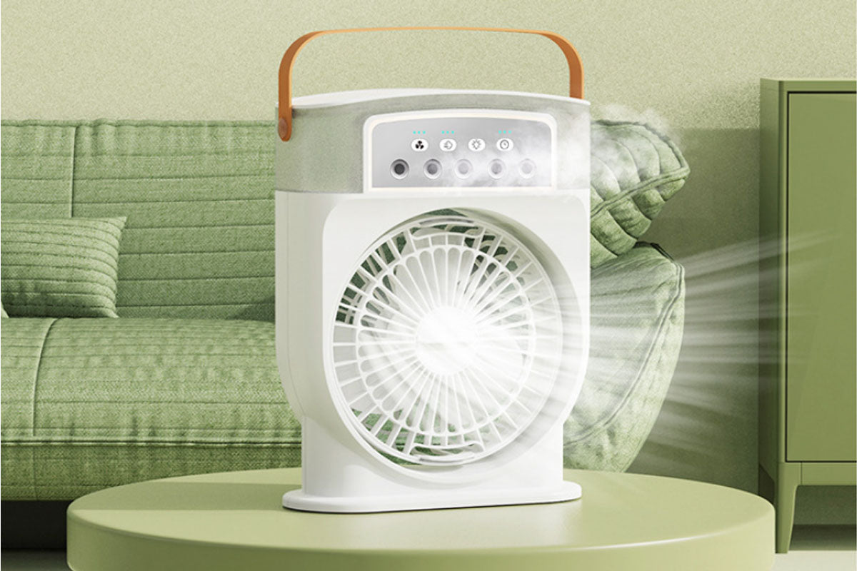 Personal Air Cooler Portable Air Conditioner Fan Cooling Fan Humidifier