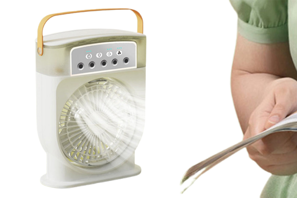 Personal Air Cooler Portable Air Conditioner Fan Cooling Fan Humidifier