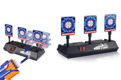 Electronic Shooting Target Scoring Auto Reset Digital Toy Track Moving Target