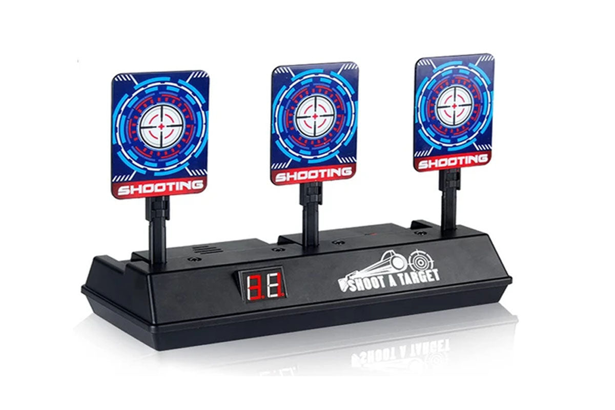 Electronic Shooting Target Scoring Auto Reset Digital Toy Track Moving Target