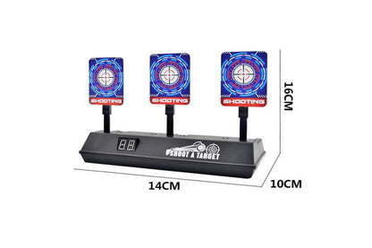Electronic Shooting Target Scoring Auto Reset Digital Toy Track Moving Target