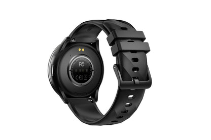 Smart Fitness Watch with Heart Rate Sleep Monitor Steps Monitor Waterproof Sports Activity Trackers-Black