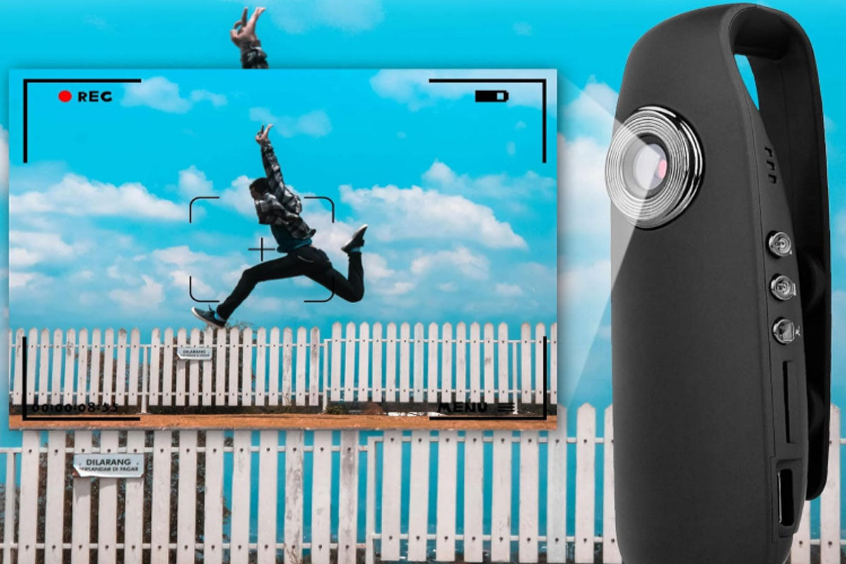 Mini Body Camera 1080P Body Cam Video Recording Wearable Personal Daily Record